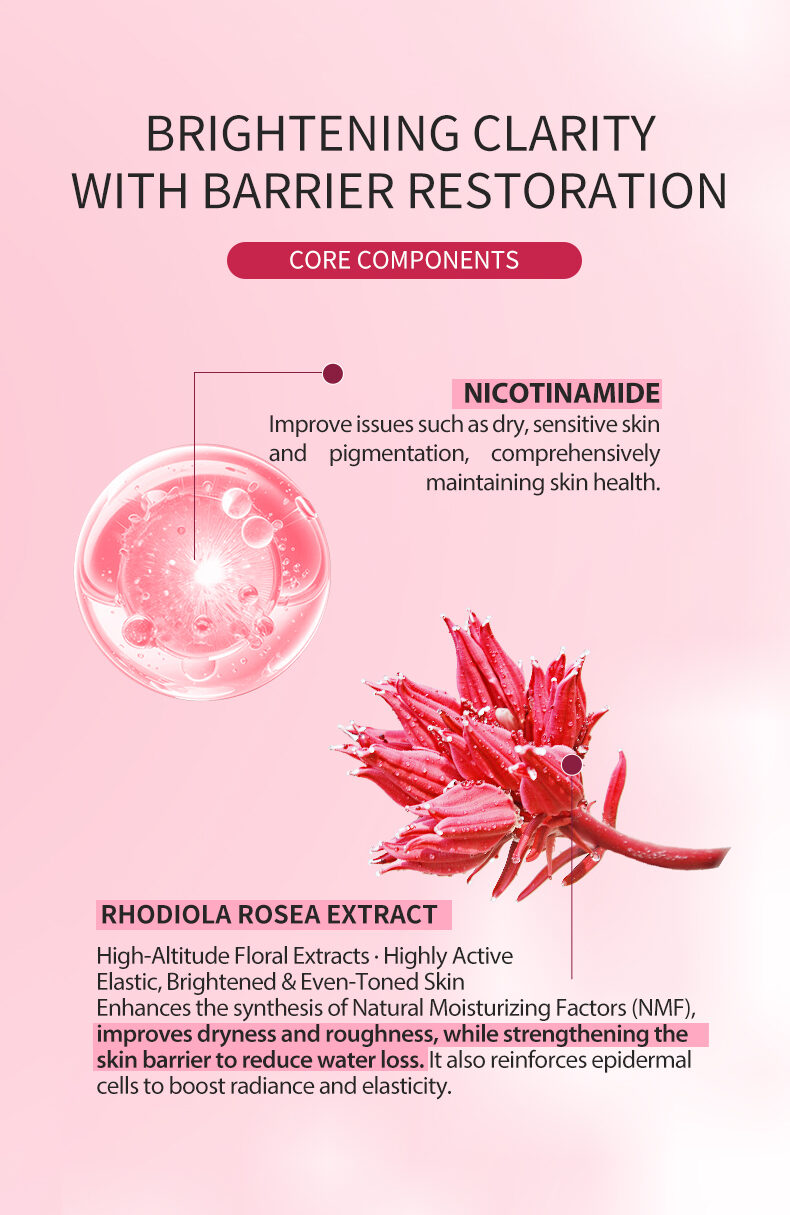 Lcesea RHODIOLA ROSEA Whitening and Moisturizing Water Customized Processing(pic3)