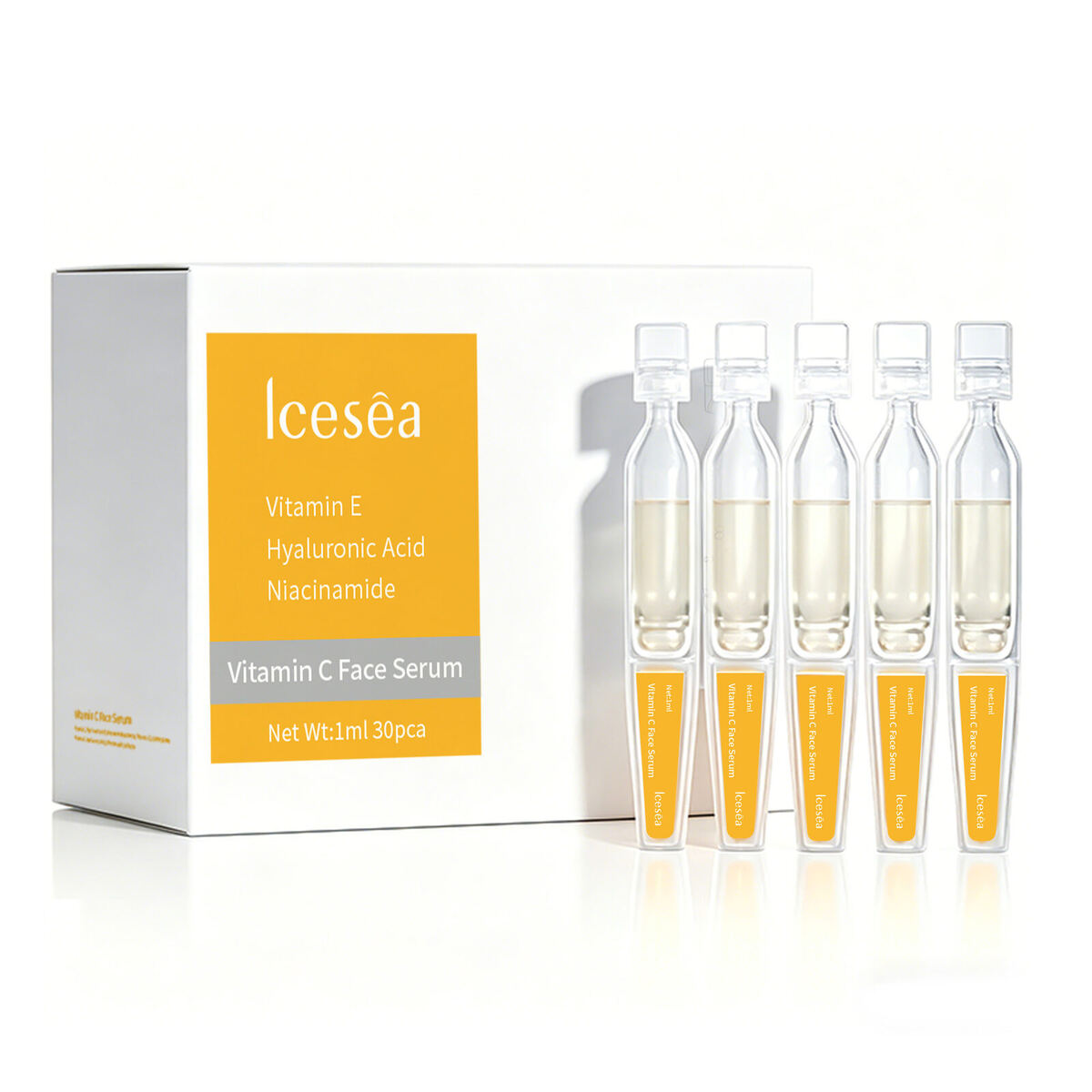 Vitamin C & Hyaluronic Acid Face Serum with Glycerin Liquid Formula for Firming Skin(pic1)