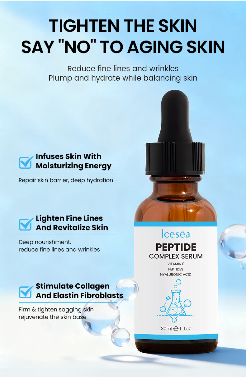 Icesea Peptide Complex Serum: Anti-wrinkle, Firming, and Reduces Fine Lines.(pic3)