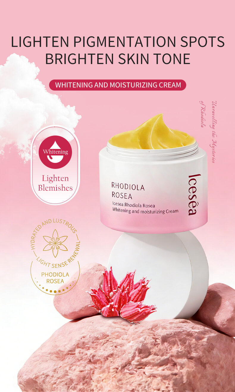 Icesea Rhodiola Rosea Moisturizing and Whitening Cream - Reduces Dark Spots(pic1) Icesea Rhodiola Rosea Moisturizing and Whitening Cream - Reduces Dark Spots(pic1)