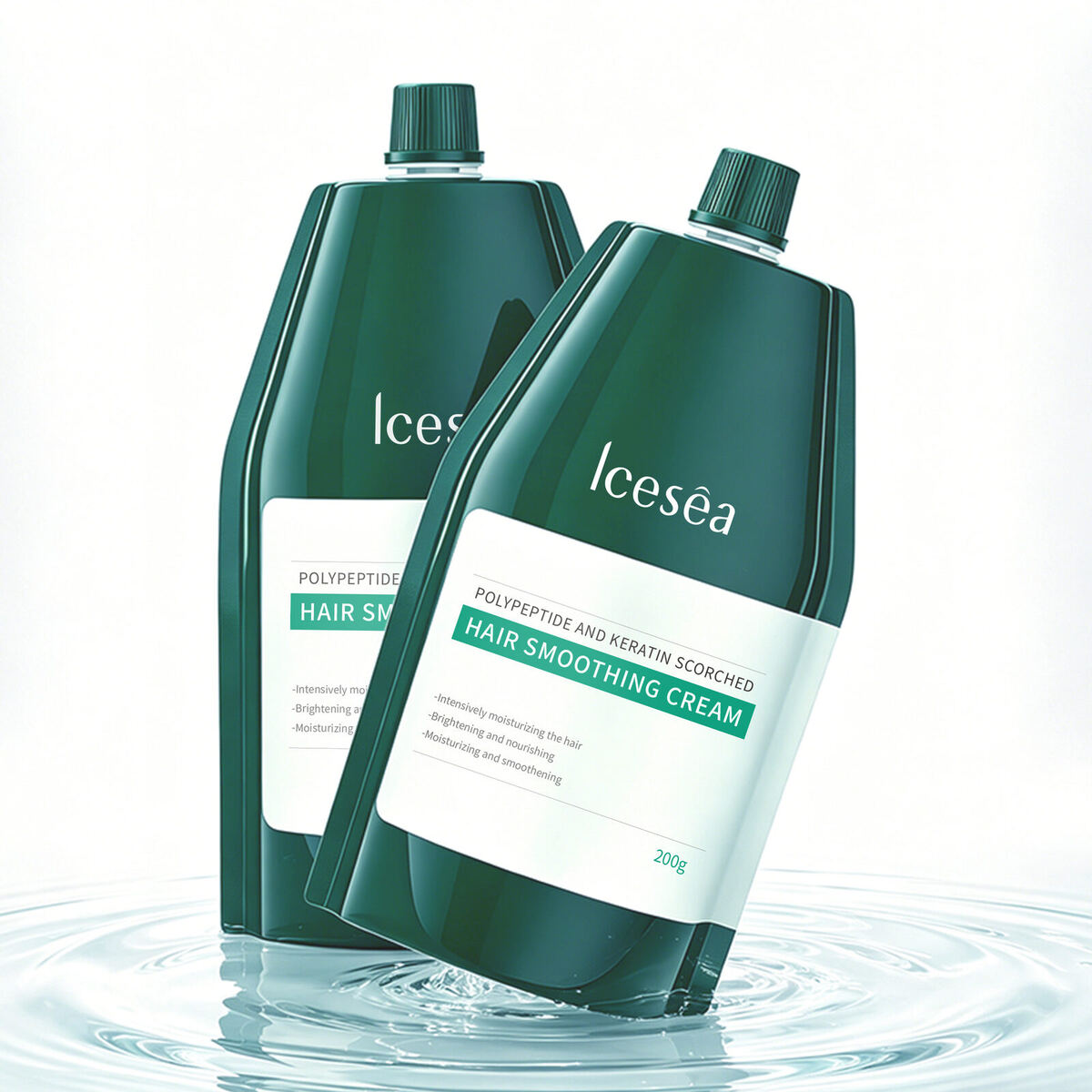 Icesea Polypeptide Keratin Hair Smoothing Cream, Repairing Moisturizing Hair Care for All Hair Types(pic5)