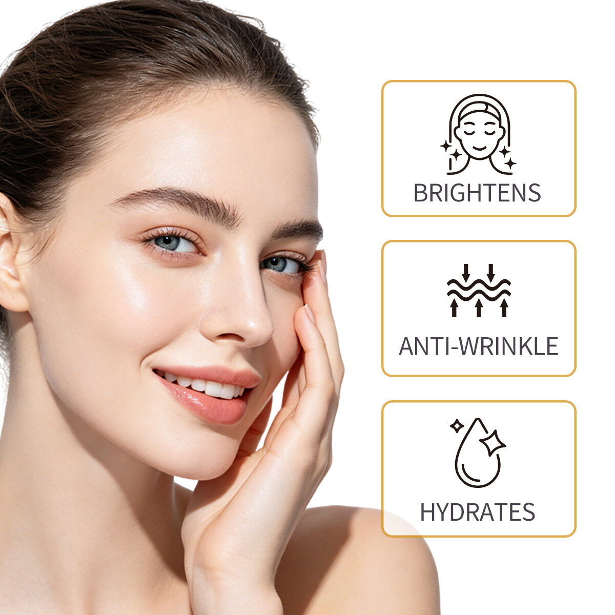 Private Label Retinol Firming Serum Age Defying for Sagging Skin Fine Lines Wrinkles OEM Manufacturer Wholesale(pic3)